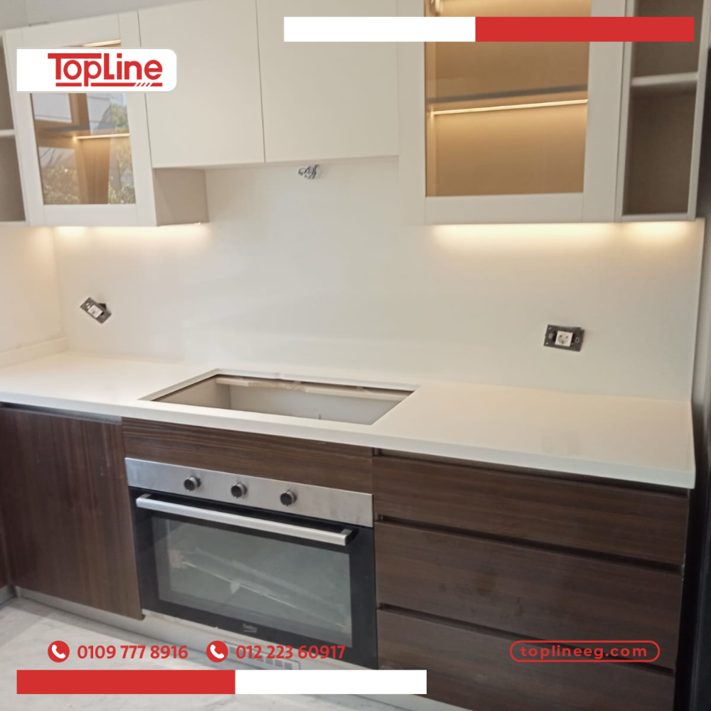  مطابخ و رخام كوريان افضل سعر - كاونترات - احواض - مطابخ  - corian - توب اين - topline 