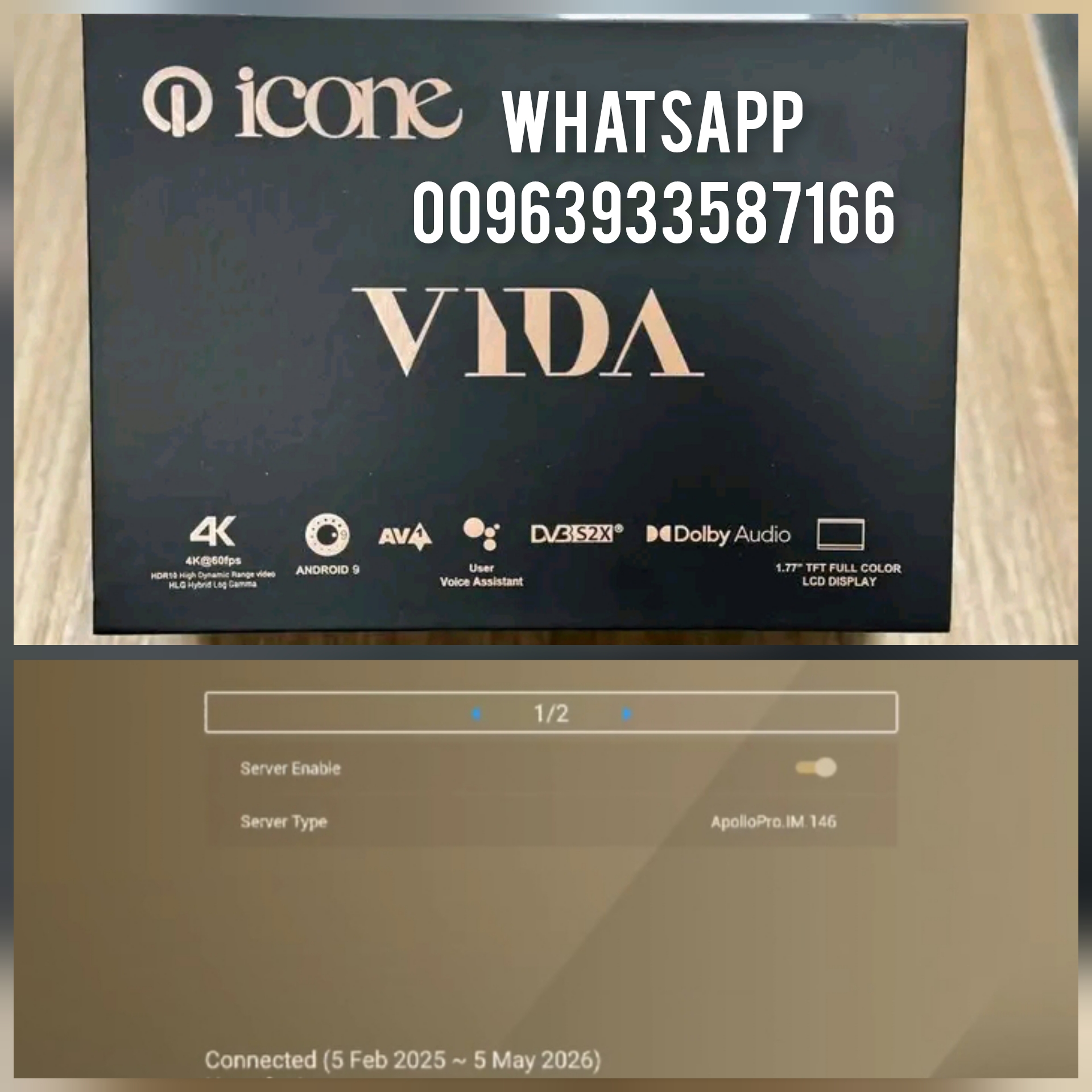 ICONE VIDA 4k ANDROID Amlogic s905x3 Forever أيكون فيدا الجديد ICONE VIDA 4k ANDROID Amlogic s905x3 