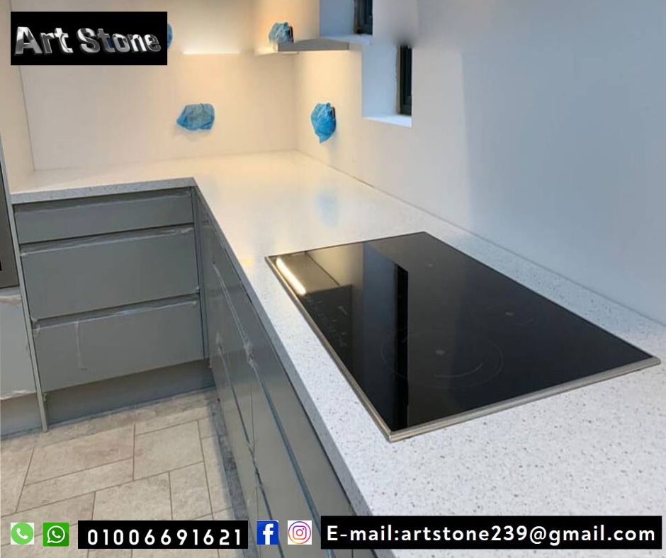 ديكور أثاث  المطبخ كوريان - corian - رخام صناعى - مطابخ ضد الفطريات والجراثيم سهل التصليح