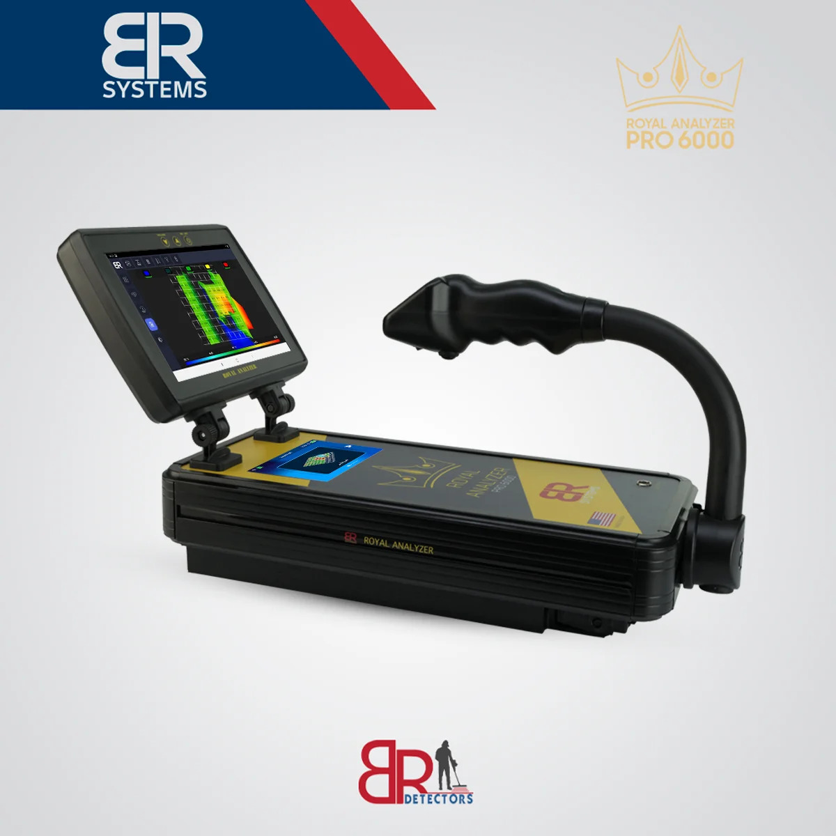 رويال انالايزر برو 6000 الجديد/Royal Analyzer pro 6000 بنظام المسح الأرضي ثلاثي الأبعاد الاحترافي