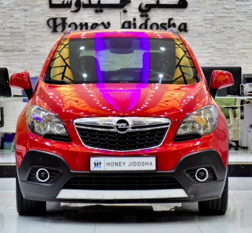 Opel Mokka Turbo ( 2016 Model ) in Red Color GCC Specs