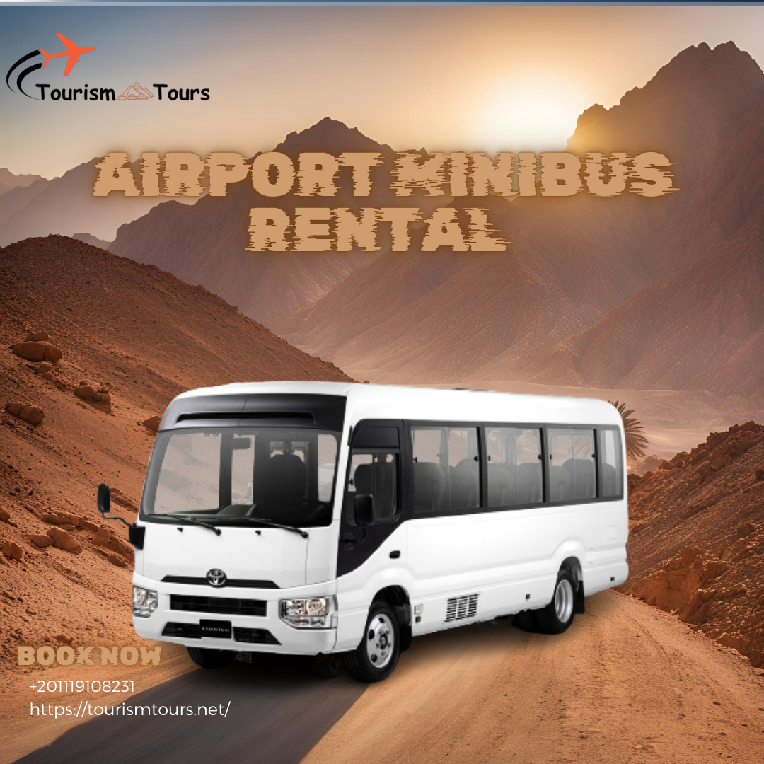 Toyota Coaster minibus rental service, featuring a capacity of 24 seats.