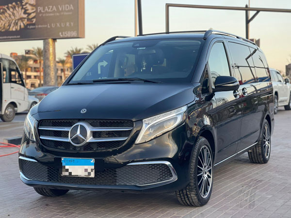 Renting a Mercedes Viano with a 10% discount, offers with Tourist Bus Company 01121759535