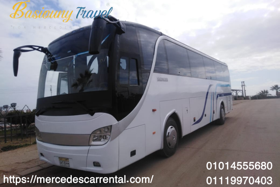 "Cheap 50-Passenger Coach Bus Hire for Comfortable Travel and Sightseeing"