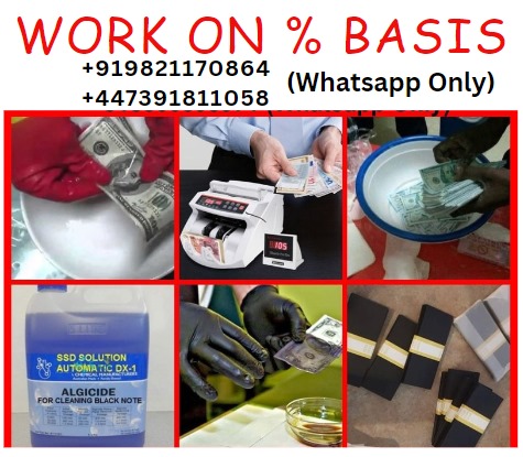  CALL/WATSAPP:+919821170864 for professional BLACK MONEY CLEANING( BLACK/WHITE/GREEN-DOLLARS,EUROS,P