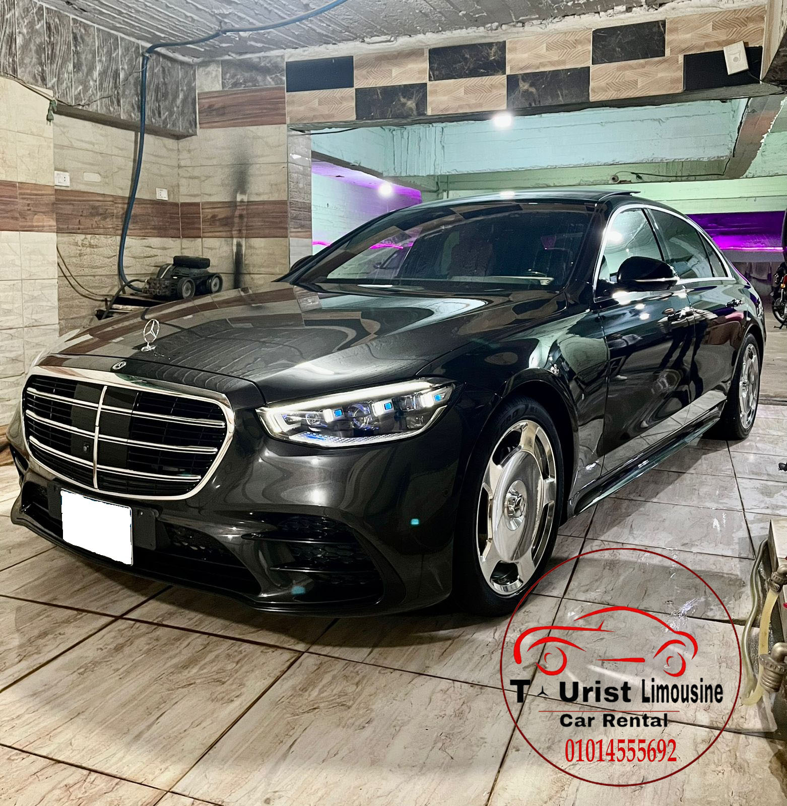 ايجار مرسيدس S450  ليموزين رجال الاعمال :01014555692