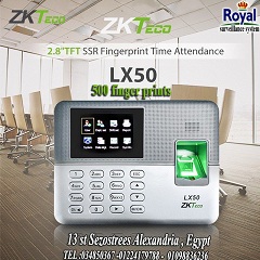 lx50 zkteco fingerprints time attendance جهاز بصمة حضور و انصراف في اسكندرية